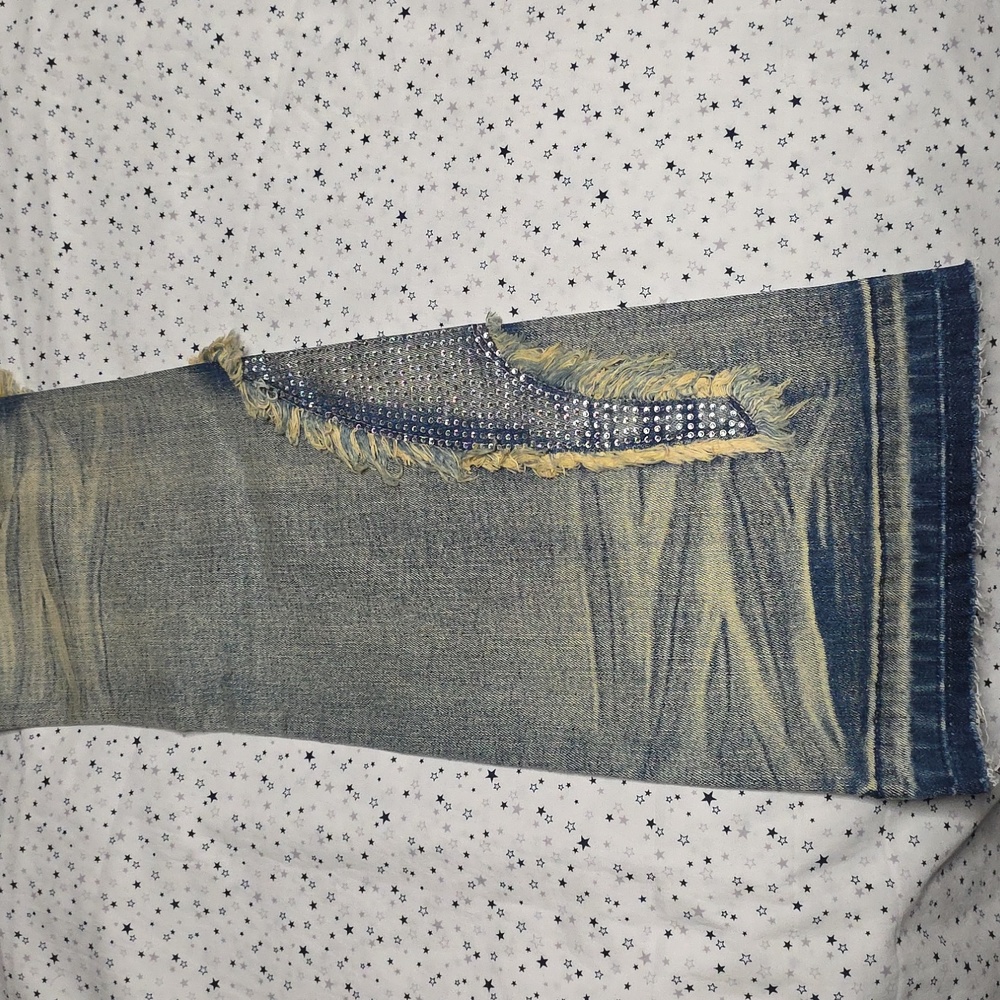 KDNK Skinny Flare Jeans - Picture 5 of 5